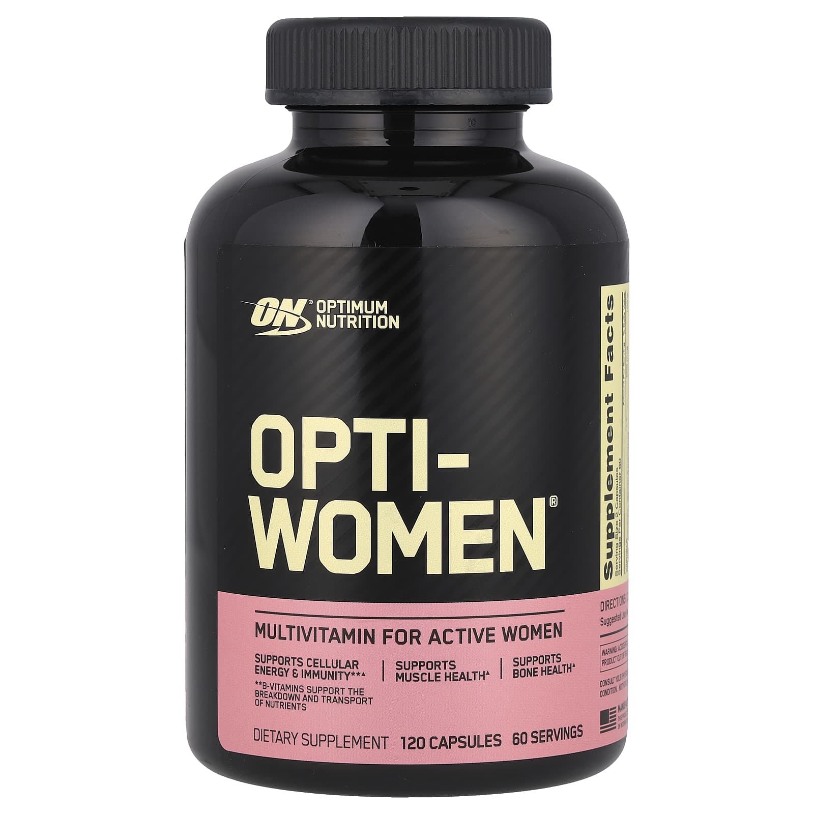 Optimum Nutrition, Opti-Women®，針對活躍女性的多維他命，120 粒膠囊
