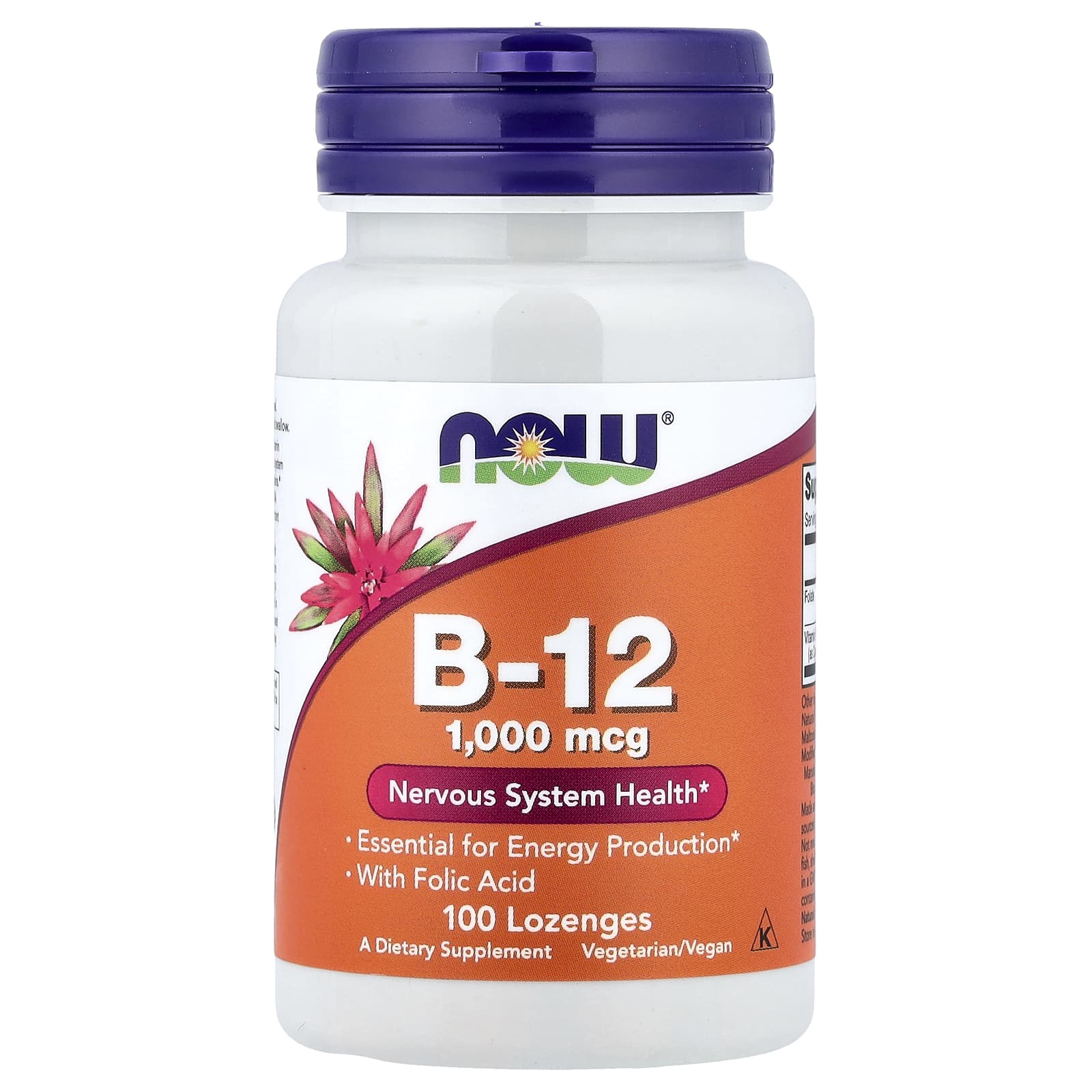 NOW Foods, B-12,100 片