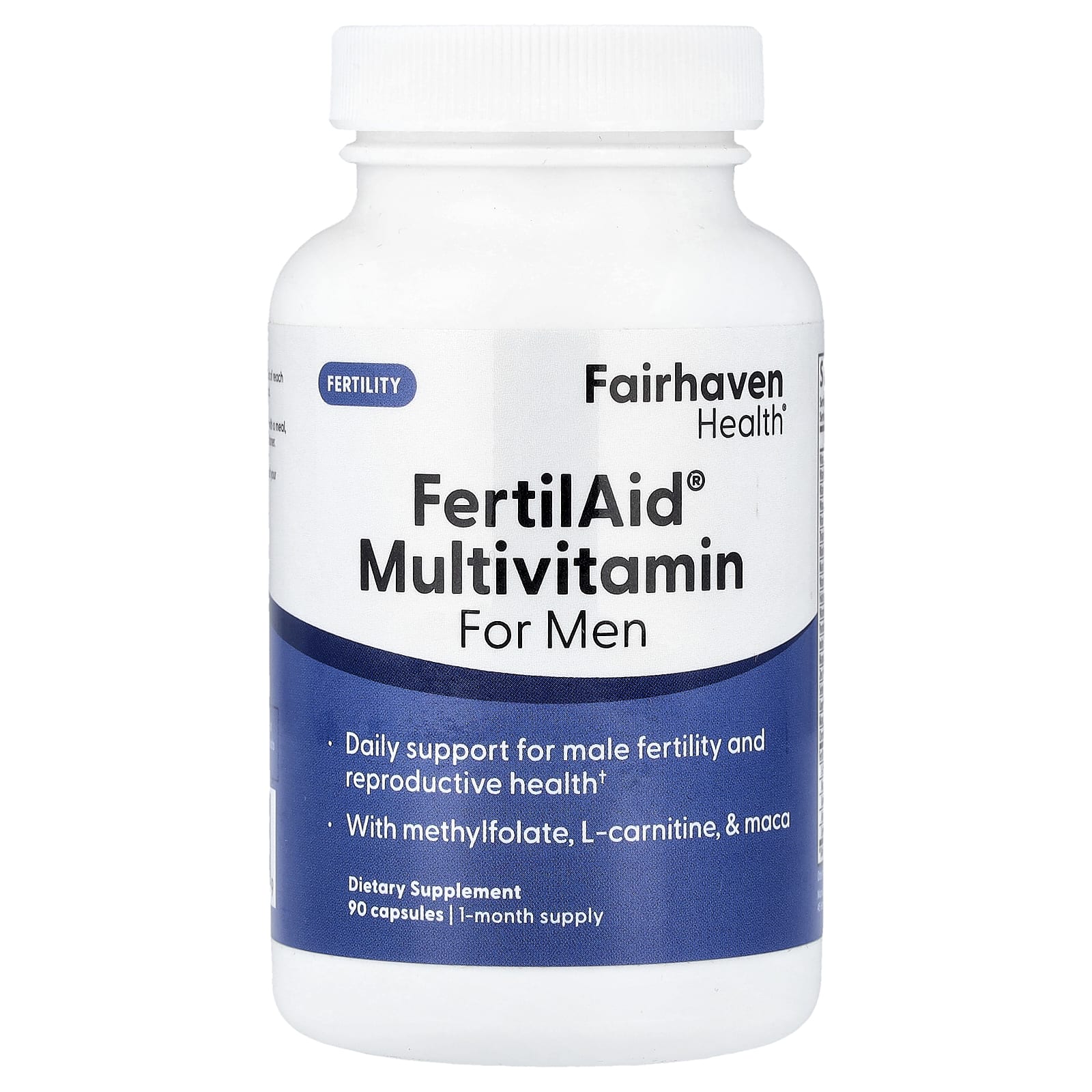 Fairhaven Health, FertilAid 男士專用多種維他命膠囊，90 粒