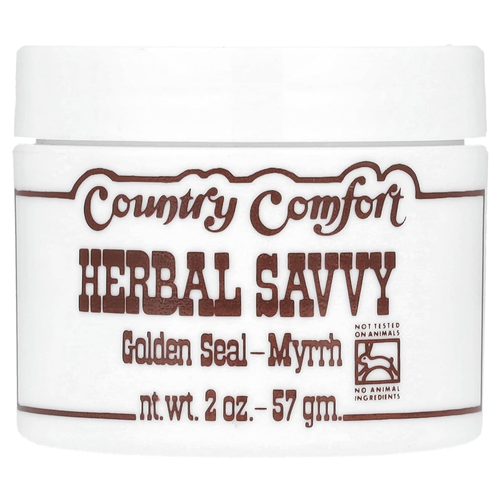 Country Comfort, Herbal Savvy，白毛莨 - 沒方劑，2 盎司（57 克）
