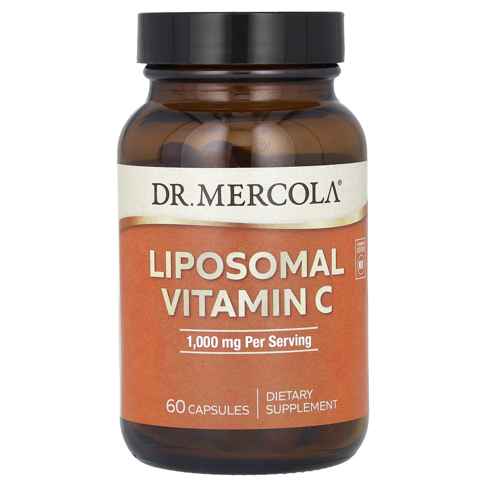 Dr. Mercola, 脂質體維他命 C 膠囊,60 粒(每粒 500 毫克)