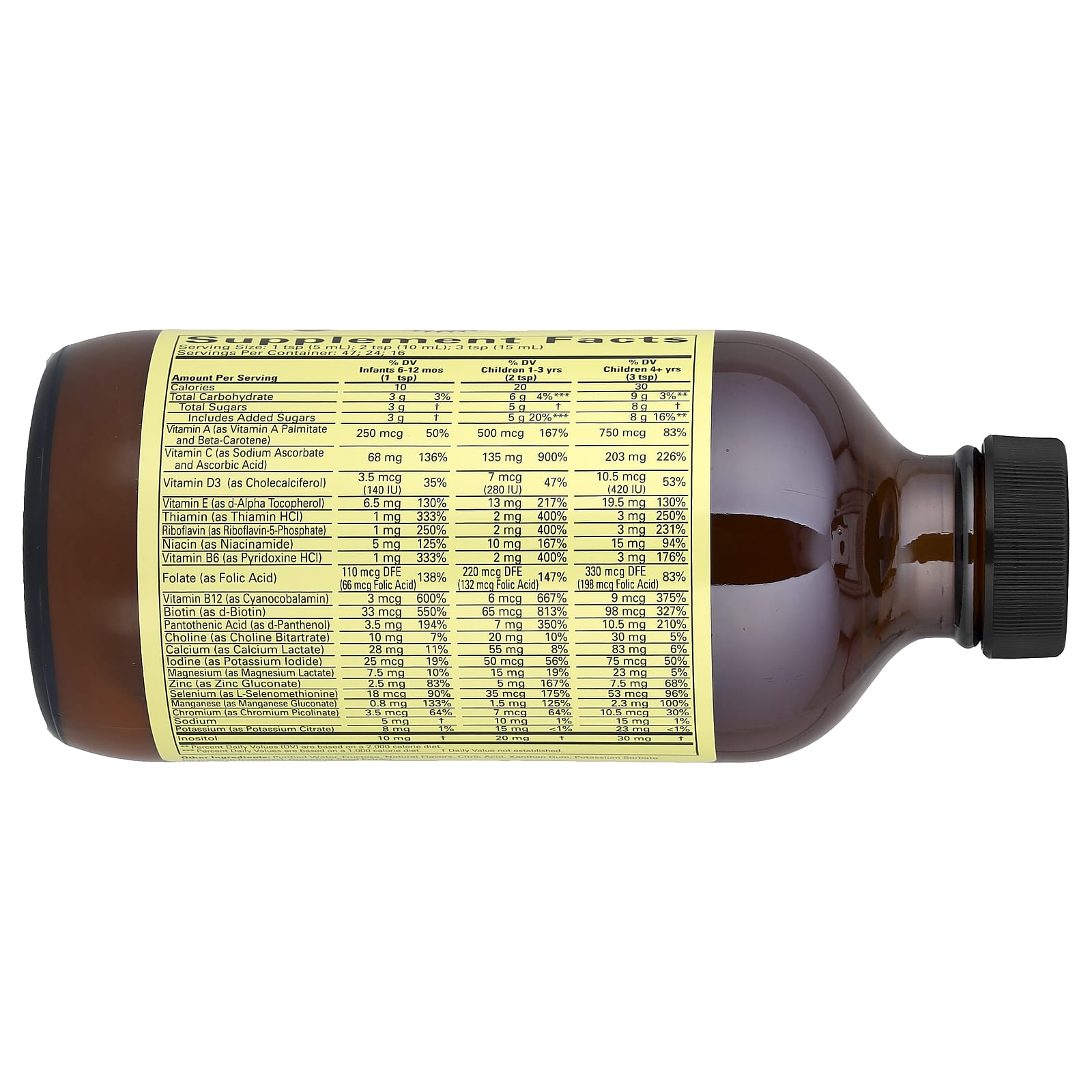 ChildLife Essentials, 多維他命和礦物質,天然橙子/芒果味,8 液量盎司(237 毫升)