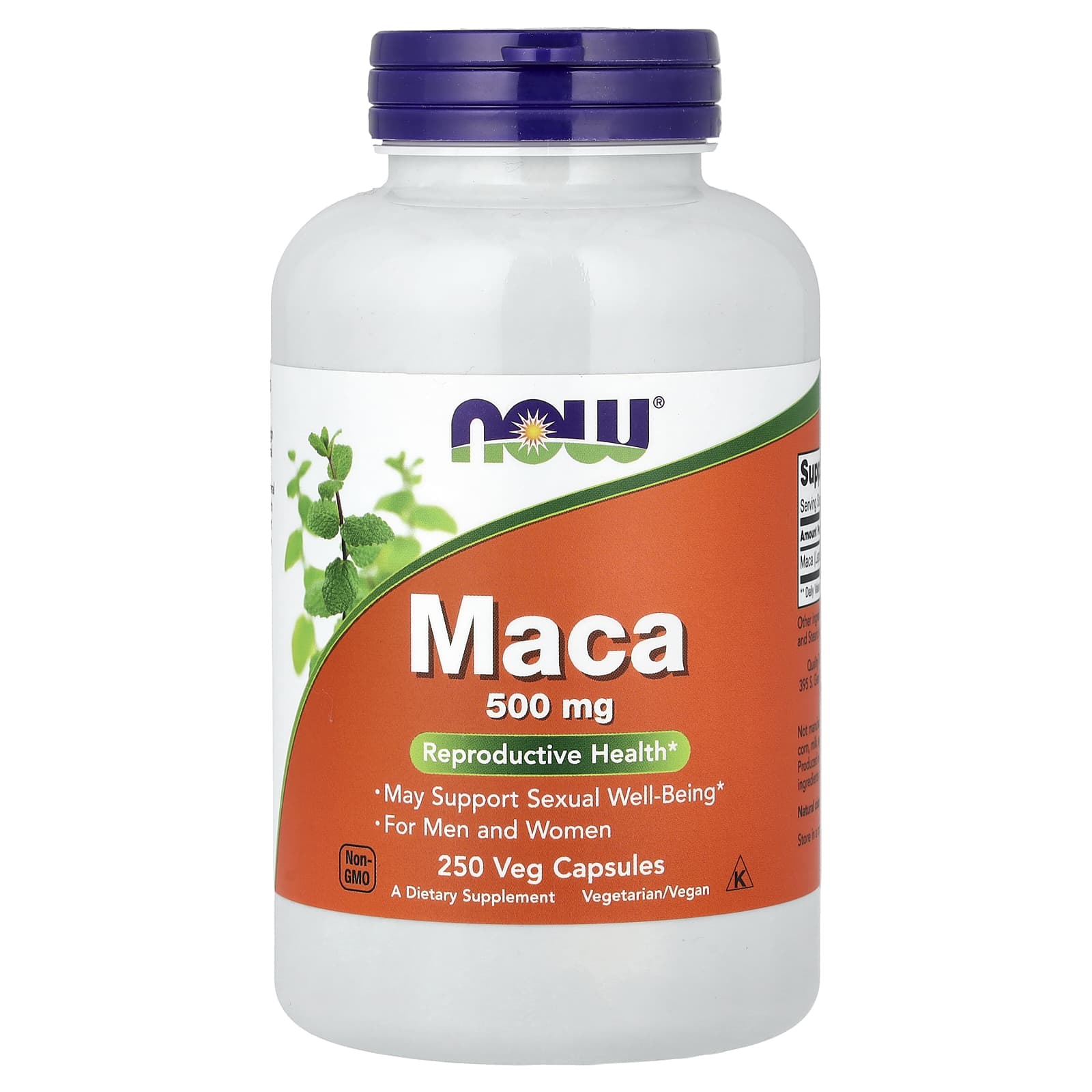 NOW Foods, 瑪卡素食膠囊，500 毫克，250 粒