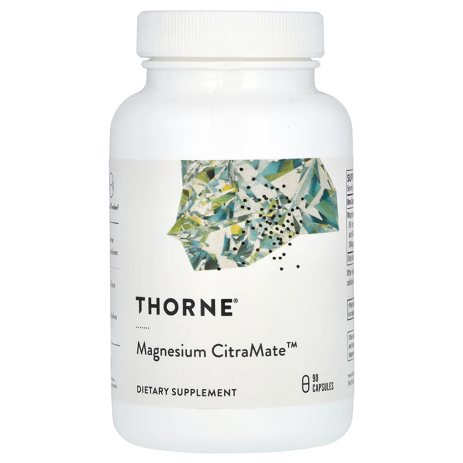 Thorne, 鎂 CitraMate,90 粒膠囊(每粒 135 毫克)