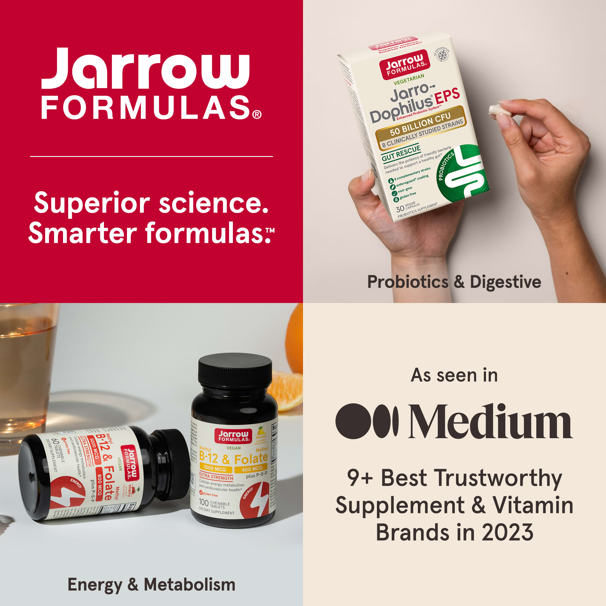 Jarrow Formulas, 紅曲米 + 輔酶 Q10,120 粒素食膠囊
