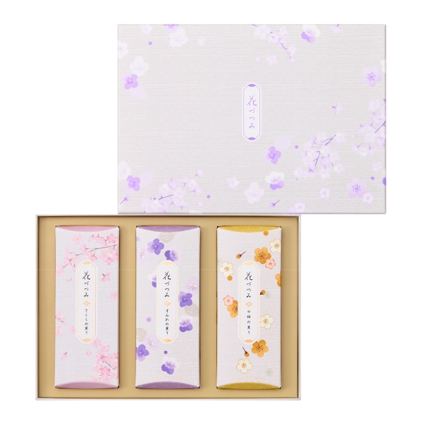 日本香堂 花束線香 禮盒 3種入