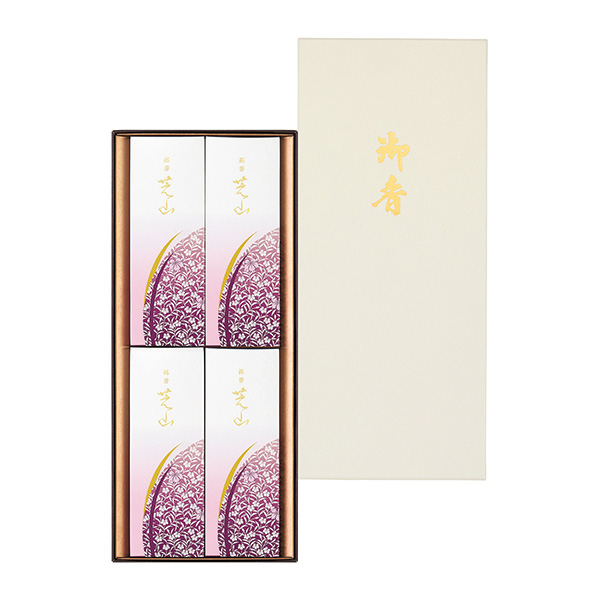 日本香堂 銘香芝山 線香 4盒裝